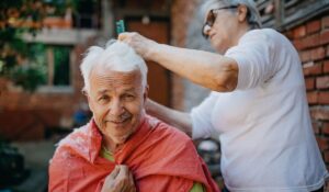 Senior Haircutting At Home Birmingham