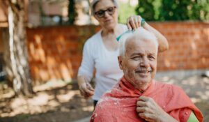 Senior Haircutting At Home Birmingham